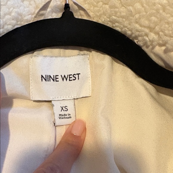 Nine West Cream Teddy Jacket - Picture 5 of 8